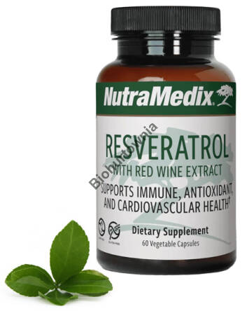 Resveratrol z ekstraktem z czerwonego wina Nutramedix 60szt