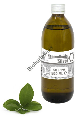 Srebro - nanokoloid srebra 50ppm - 500 ml